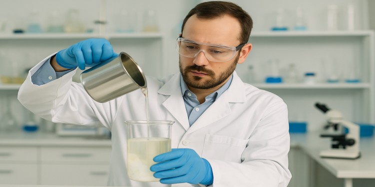 Production of paraffin wax in the laboratory